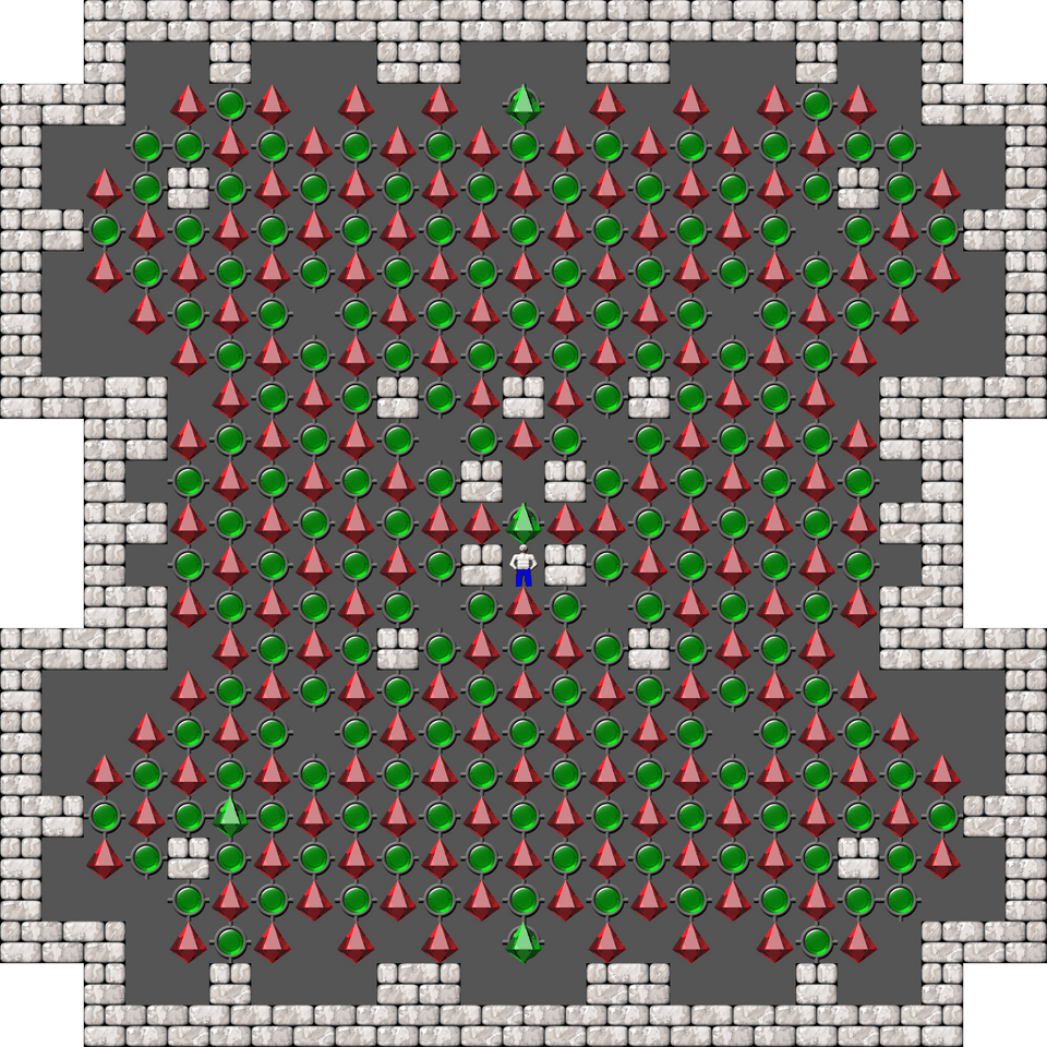 Sokoban David W. Skinner Arranged level 251